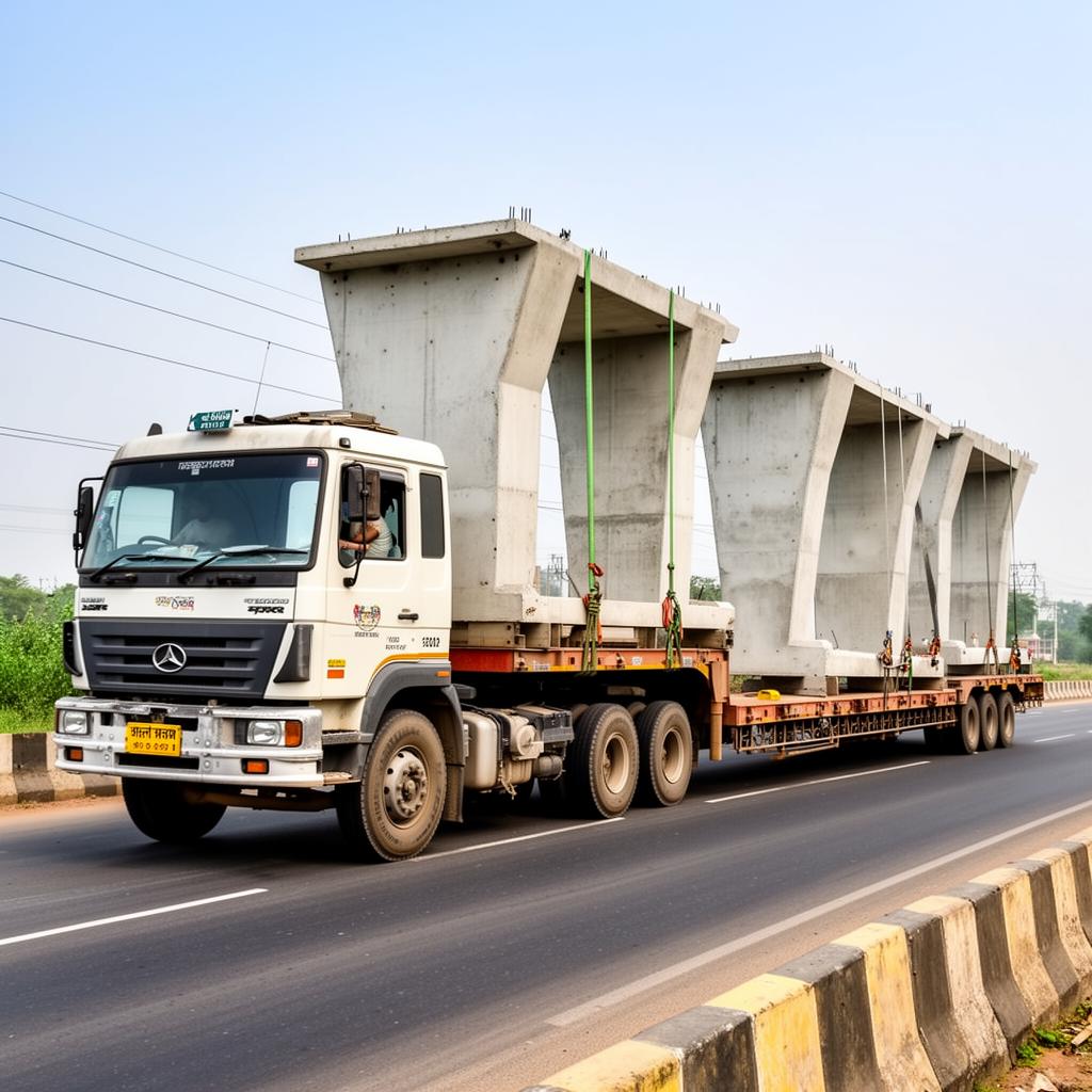 Transport & Logistics — precast solar infrastructure delivered by Fortico Infra
